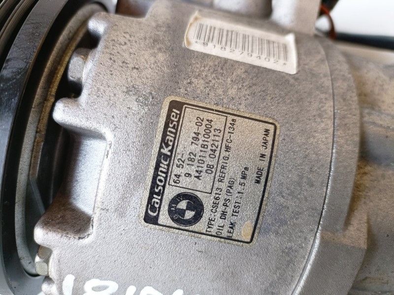 Recambio de compresor aire acondicionado para bmw serie 1 berlina (e81/e87) n43b20a referencia OEM IAM 918279402  