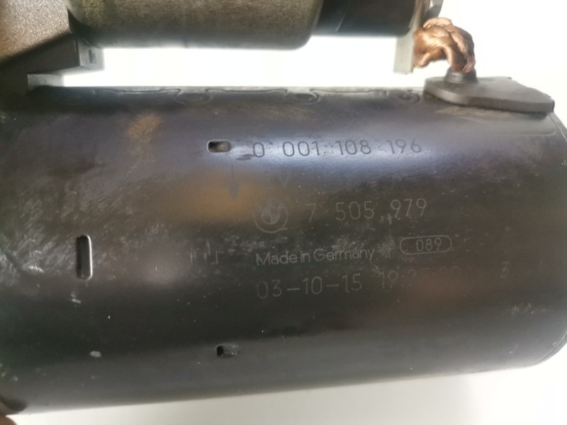 Recambio de motor arranque para bmw serie 3 compacto (e46) n42b18a referencia OEM IAM 0001108196  