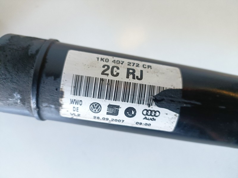 Recambio de transmision delantera derecha para skoda octavia berlina (1z3) bmm referencia OEM IAM 1K0407272CR  
