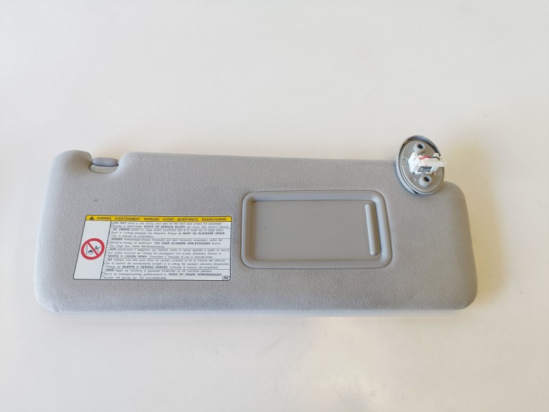 Recambio de parasol derecho para toyota land cruiser (j15) 1kdftv referencia OEM IAM   