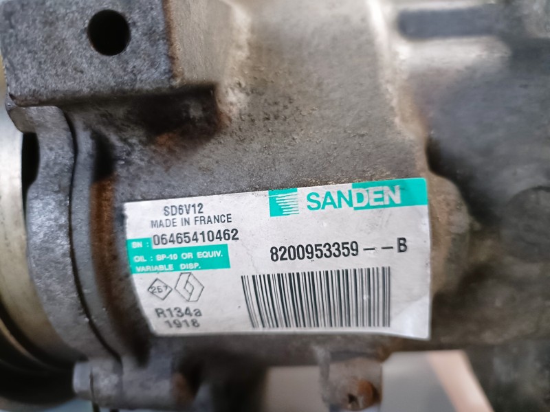 Recambio de compresor aire acondicionado para renault kangoo ii (f/kw0) k9k608 referencia OEM IAM 8200953359B  