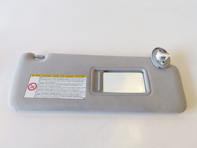 Recambio de parasol derecho para toyota land cruiser (j15) 1kdftv referencia OEM IAM   