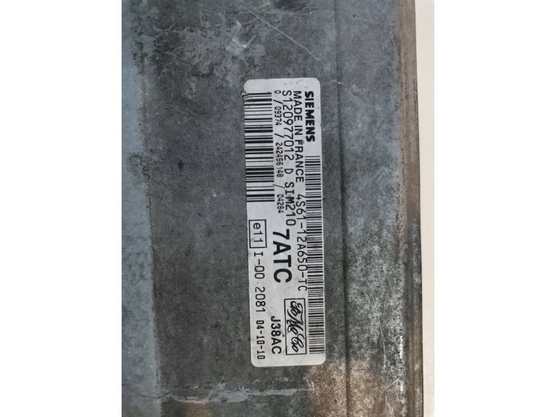 Recambio de centralita motor uce para ford fiesta (cbk) fyja referencia OEM IAM 4S6112A650TC  