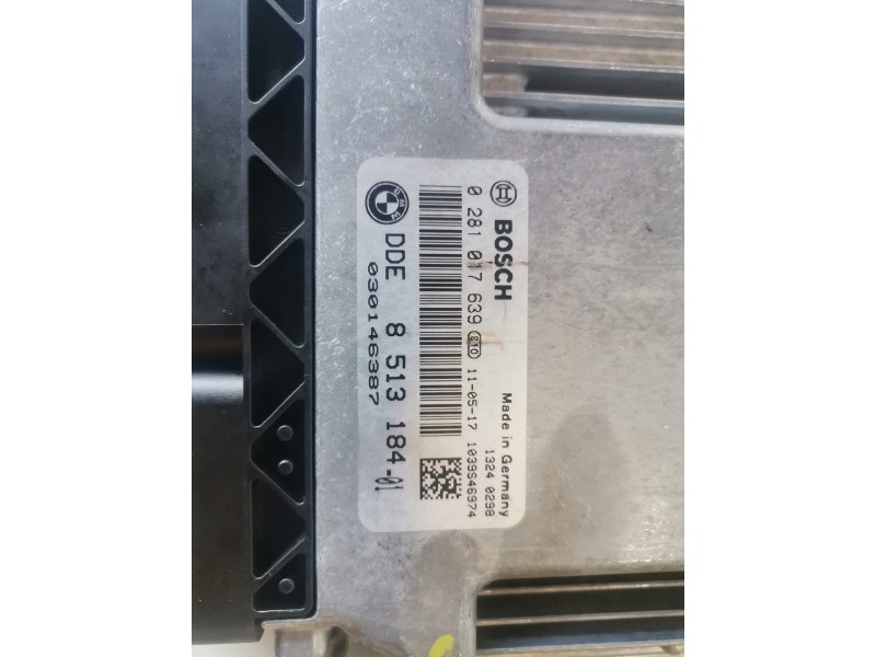 Recambio de centralita motor uce para bmw serie x3 (f25) n47d20c referencia OEM IAM 0281017639/851318401  