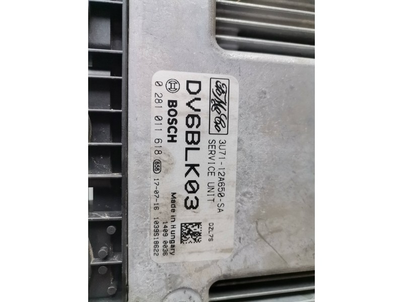 Recambio de centralita motor uce para mazda 3 berlina (bk) y6 referencia OEM IAM 3U7112A650SA/0281011618  
