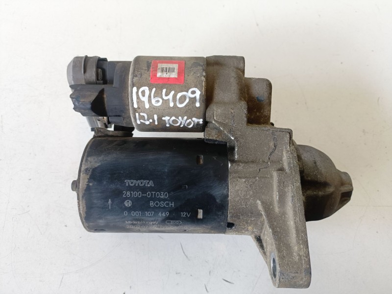 Recambio de motor arranque para toyota auris (e15) 1zr referencia OEM IAM 0001107449  