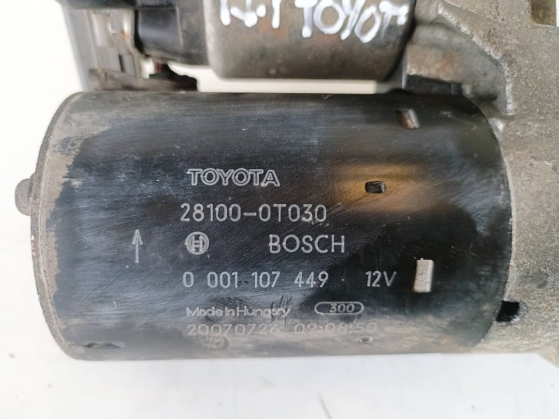 Recambio de motor arranque para toyota auris (e15) 1zr referencia OEM IAM 0001107449  