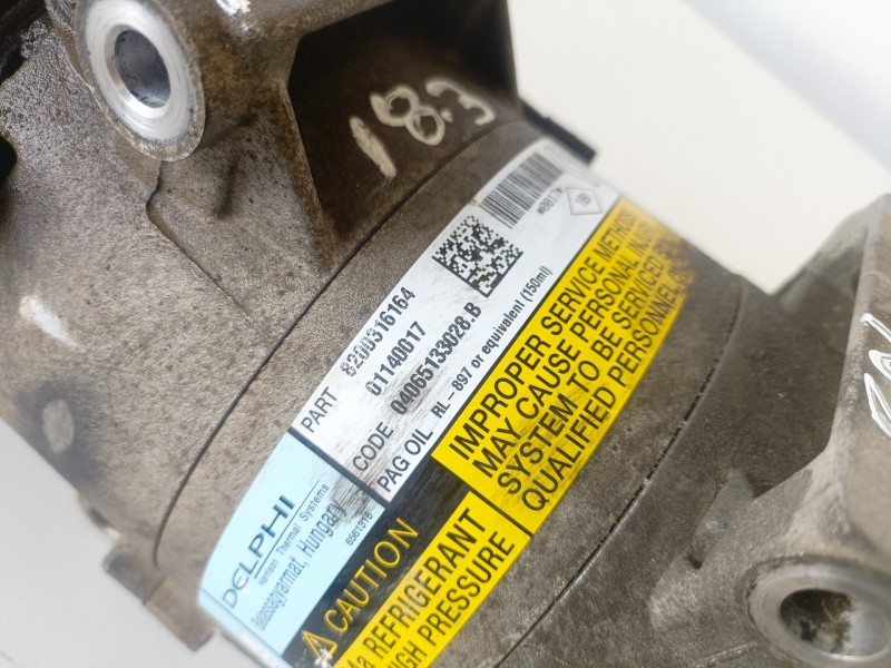 Recambio de compresor aire acondicionado para renault megane ii berlina 3p k4j730 referencia OEM IAM 8200316164  