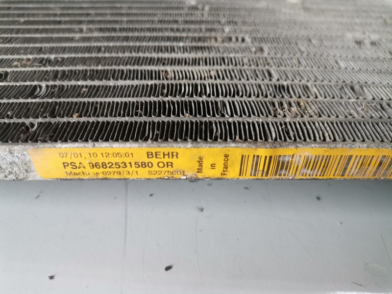 Recambio de radiador calefaccion / aire acondicionado para peugeot partner tepee 9h02 referencia OEM IAM 9682531580  