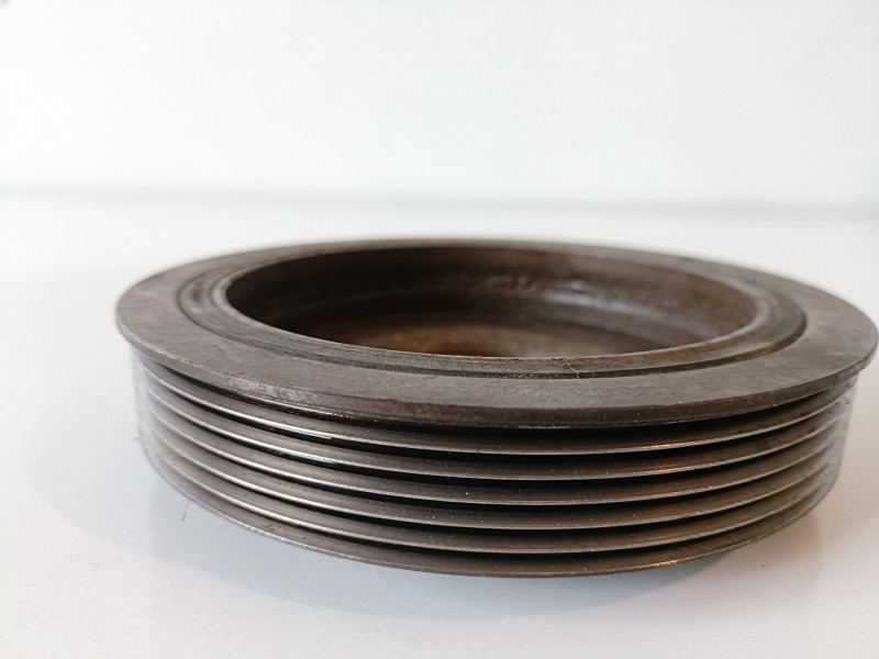 Recambio de polea cigueñal para renault megane iii berlina 5p k9k832 referencia OEM IAM   