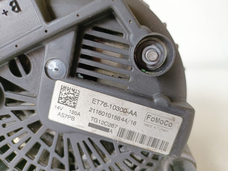 Recambio de alternador para ford tourneo courier (c4a) xvcc referencia OEM IAM ET7610300AA  