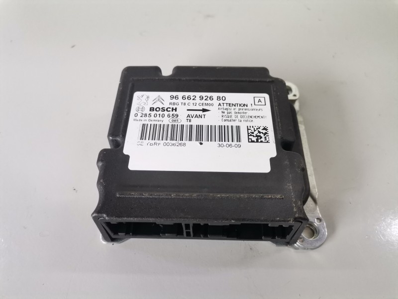 Recambio de centralita airbag para peugeot 3008 9hz / 9h01 referencia OEM IAM 9666292680/0285010659  
