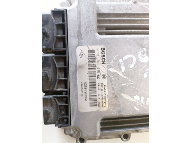 Recambio de centralita motor uce para renault laguna iii berlina m9r742 referencia OEM IAM 0281014646  