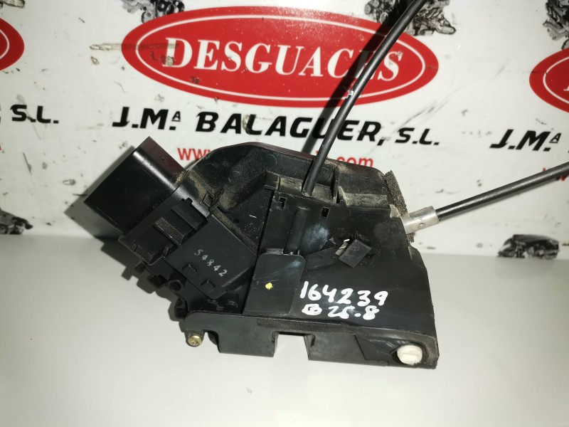 Recambio de cerradura puerta trasera derecha para mazda 3 berlina (bk) y6 referencia OEM IAM 3N6AA26412B  