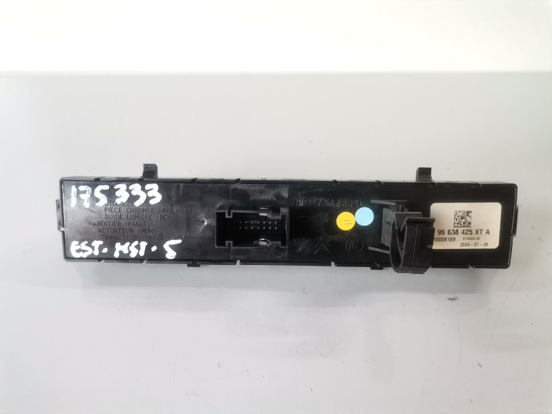 Recambio de warning para peugeot 3008 9hz / 9h01 referencia OEM IAM 96638425XT  
