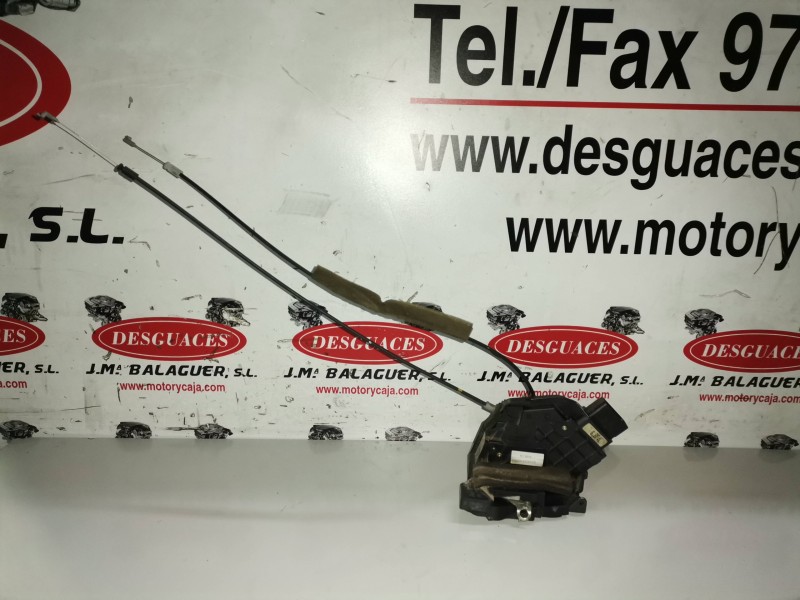 Recambio de cerradura puerta delantera derecha para mazda 3 berlina (bk) y6 referencia OEM IAM 3N6AA21812D  