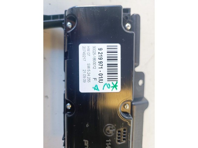 Recambio de mando climatizador para bmw serie x5 (e70) 306d3 referencia OEM IAM 90025185  