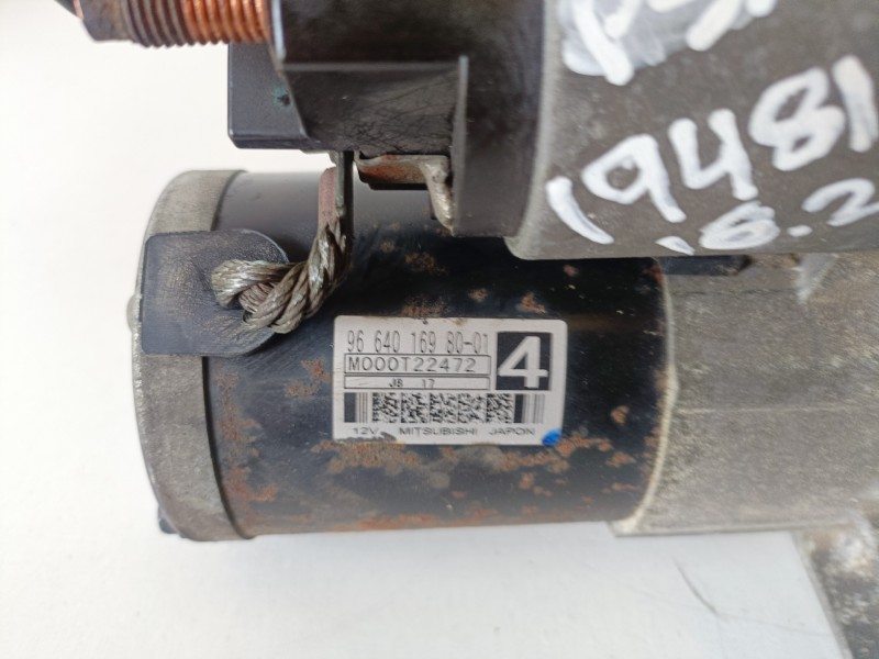 Recambio de motor arranque para citroen c4 berlina 9hx referencia OEM IAM M000T22472  