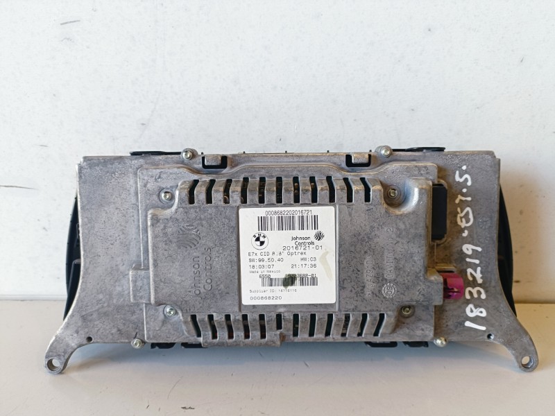 Recambio de pantalla multifuncion para bmw serie x5 (e70) 306d3 referencia OEM IAM 201672101  