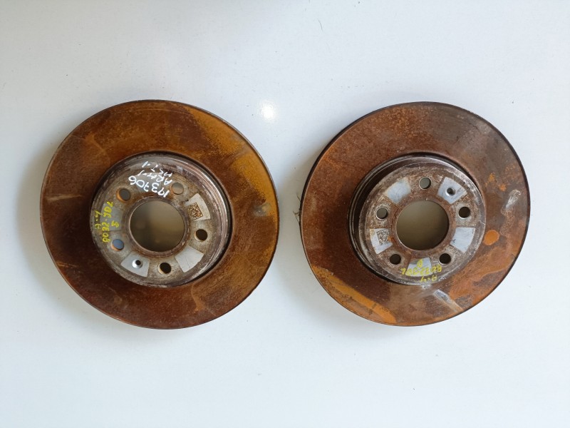 Recambio de disco freno delantero para audi a4 berlina (8k2) cjcd referencia OEM IAM 8K0615301  