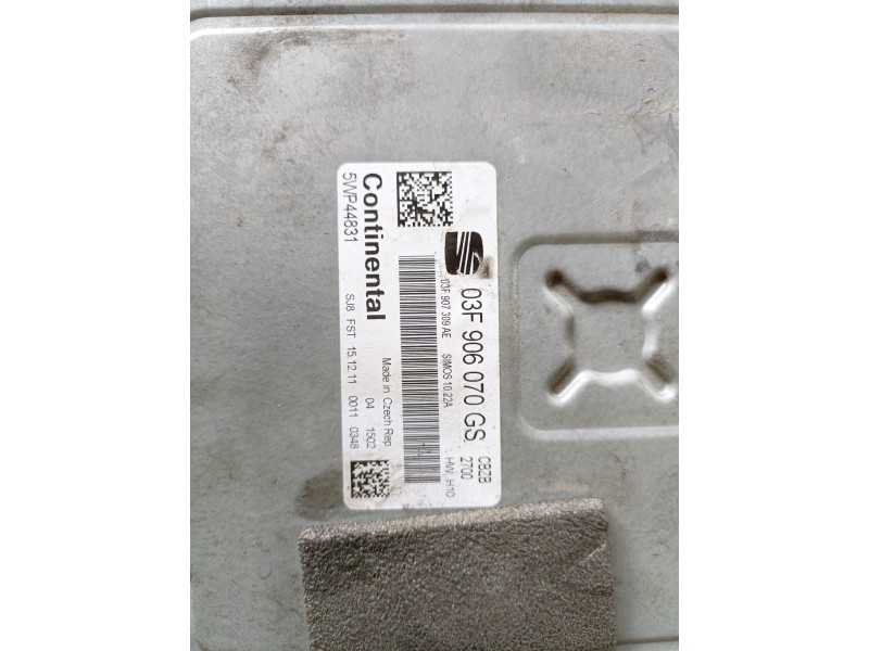 Recambio de centralita motor uce para seat ibiza sc (6j1) cbzb referencia OEM IAM 03F906070GS  