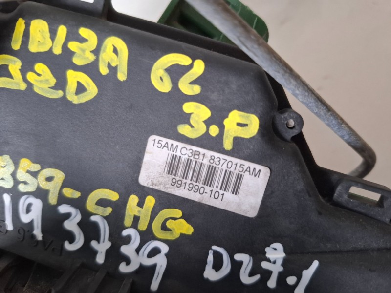 Recambio de cerradura puerta delantera izquierda para seat ibiza (6l1) azq referencia OEM IAM C3B1837015AM  