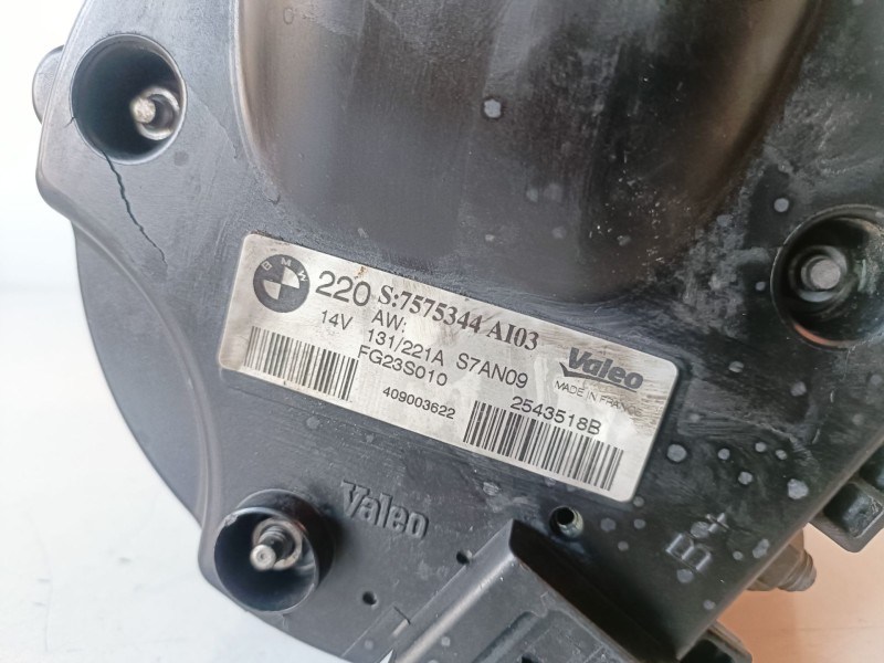 Recambio de alternador para bmw serie x6 (e71/72) s63b44a referencia OEM IAM 7575344AI03  