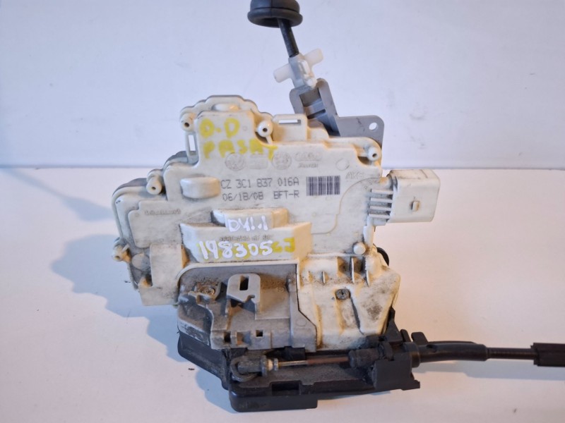 Recambio de cerradura puerta delantera derecha para volkswagen passat berlina (3c2) cba referencia OEM IAM 3C1837016A  