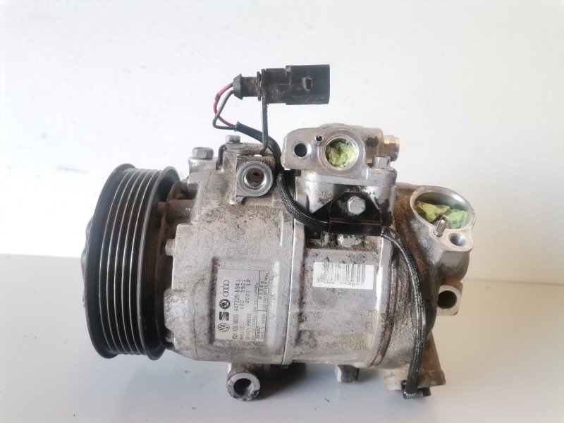 Recambio de compresor aire acondicionado para volkswagen polo iv (9n1) azq referencia OEM IAM 6Q0820803G  