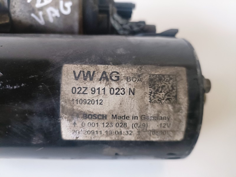 Recambio de motor arranque para seat ibiza berlina (6j5) cayc referencia OEM IAM 0001123028/02Z911023N  