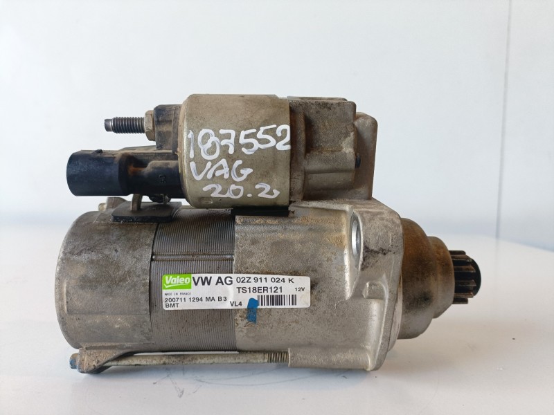 Recambio de motor arranque para seat ibiza berlina (6j5) cfwa referencia OEM IAM TS18ER121/02Z911024K  