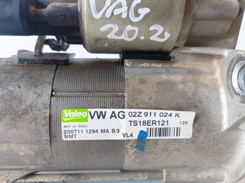 Recambio de motor arranque para seat ibiza berlina (6j5) cfwa referencia OEM IAM TS18ER121/02Z911024K  