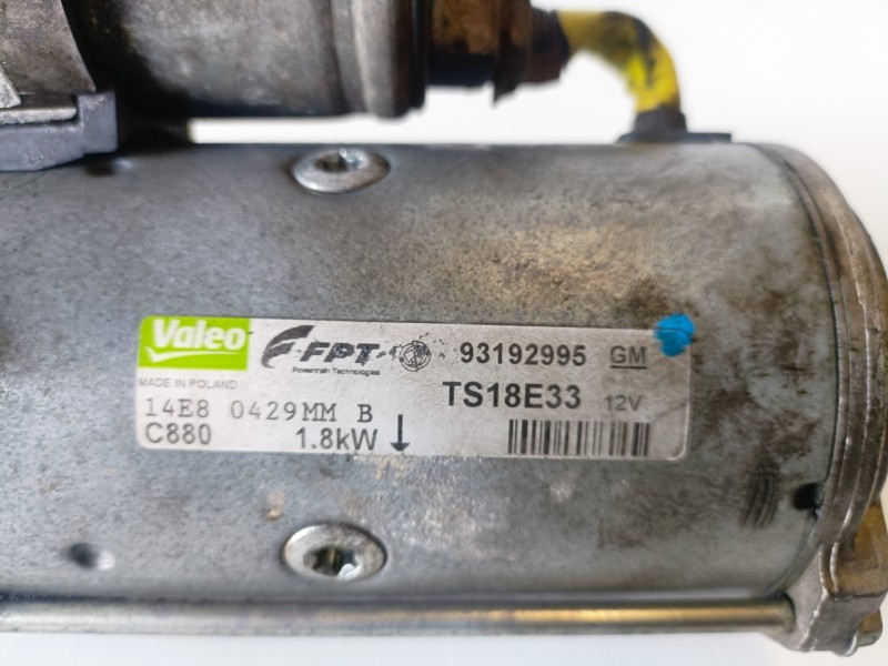 Recambio de motor arranque para opel corsa d z13dtj referencia OEM IAM TS18E33  