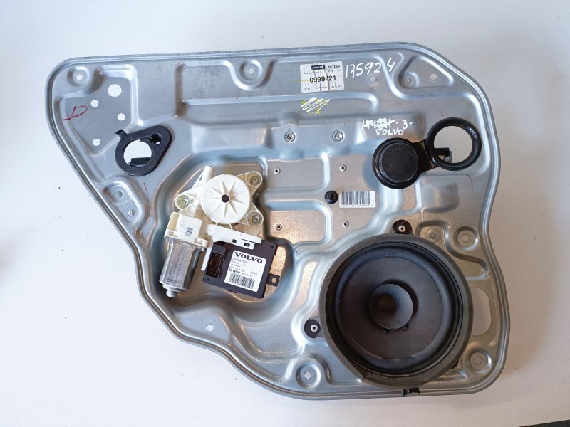 Recambio de elevalunas trasero izquierdo para volvo v50 familiar d4204t referencia OEM IAM 30724755  