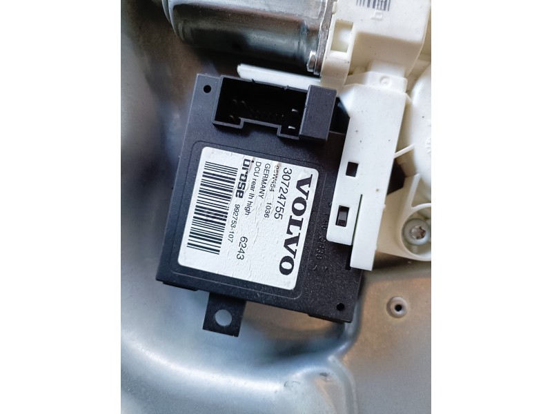 Recambio de elevalunas trasero izquierdo para volvo v50 familiar d4204t referencia OEM IAM 30724755  