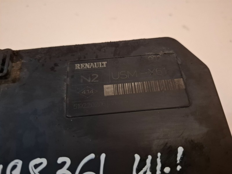 Recambio de caja reles / fusibles para renault kangoo ii (f/kw0) k9k804 referencia OEM IAM 519220206  
