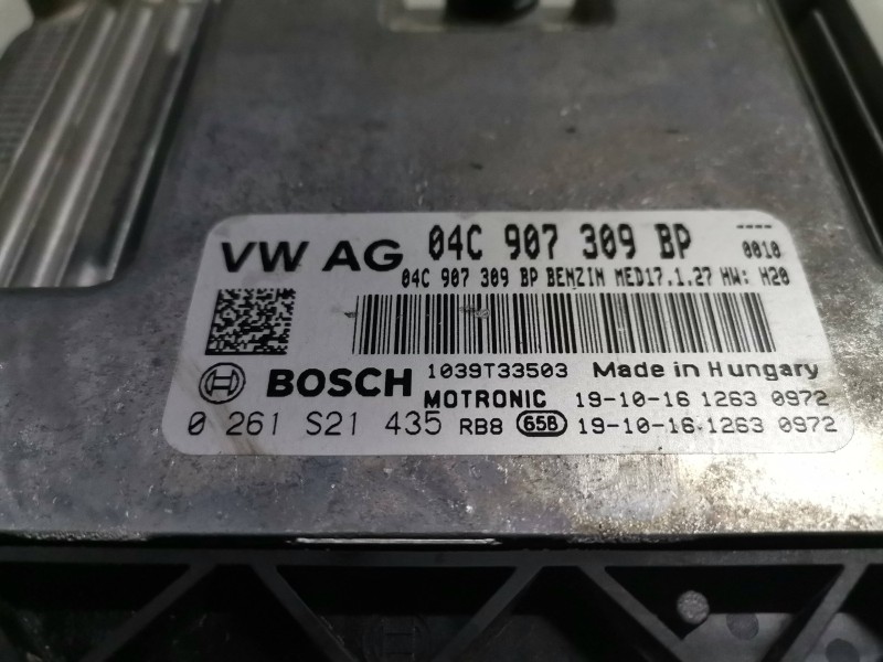 Recambio de centralita motor uce para seat ibiza (kj1) dkl referencia OEM IAM 04C907309BP/0261S21435  
