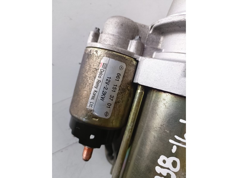 Recambio de motor arranque para ssangyong korando om662la referencia OEM IAM 6611513701  