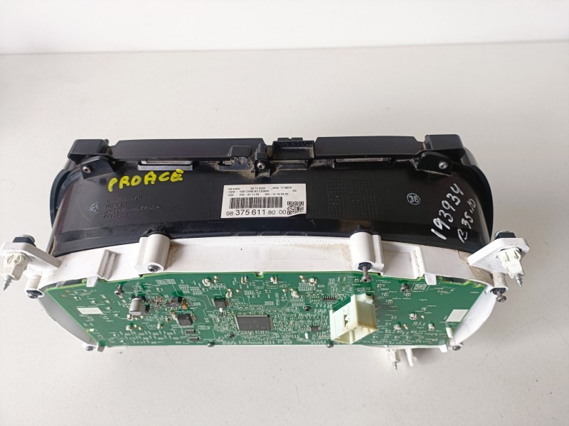 Recambio de cuadro instrumentos para toyota proace verso ah01 referencia OEM IAM 9837561180  