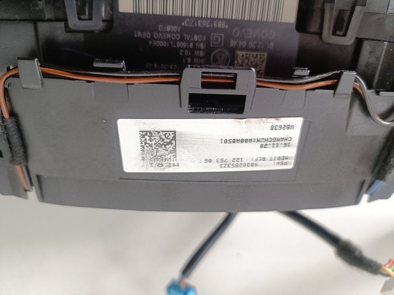 Recambio de mando luces para toyota proace verso ah01 referencia OEM IAM 98312531ZD  
