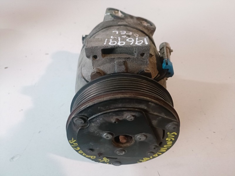 Recambio de compresor aire acondicionado para opel signum z19dth referencia OEM IAM 13197197  