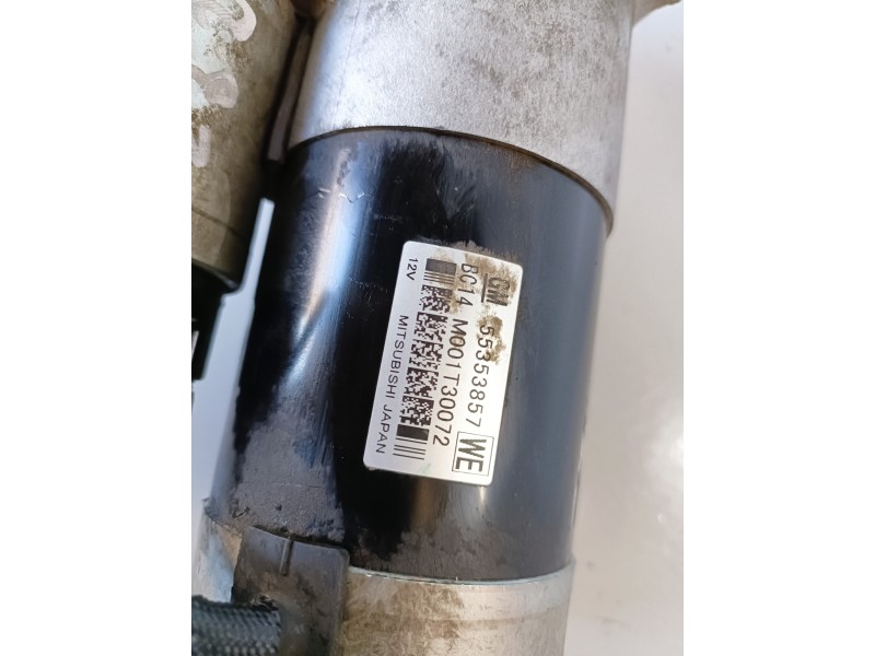 Recambio de motor arranque para opel insignia berlina a20dth referencia OEM IAM 55353857/M001T30072  