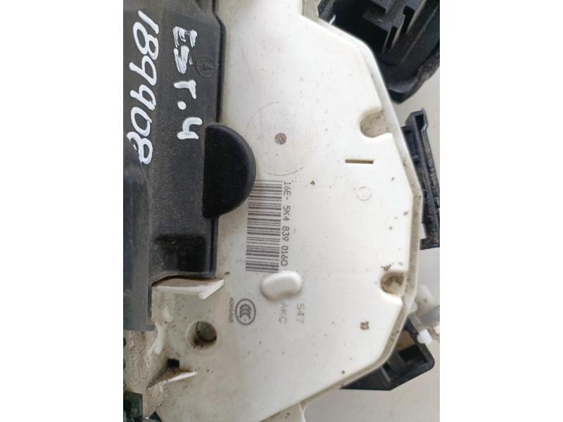 Recambio de cerradura puerta trasera derecha para volkswagen golf vii (5g1/be1) clh referencia OEM IAM 5K4839016Q  