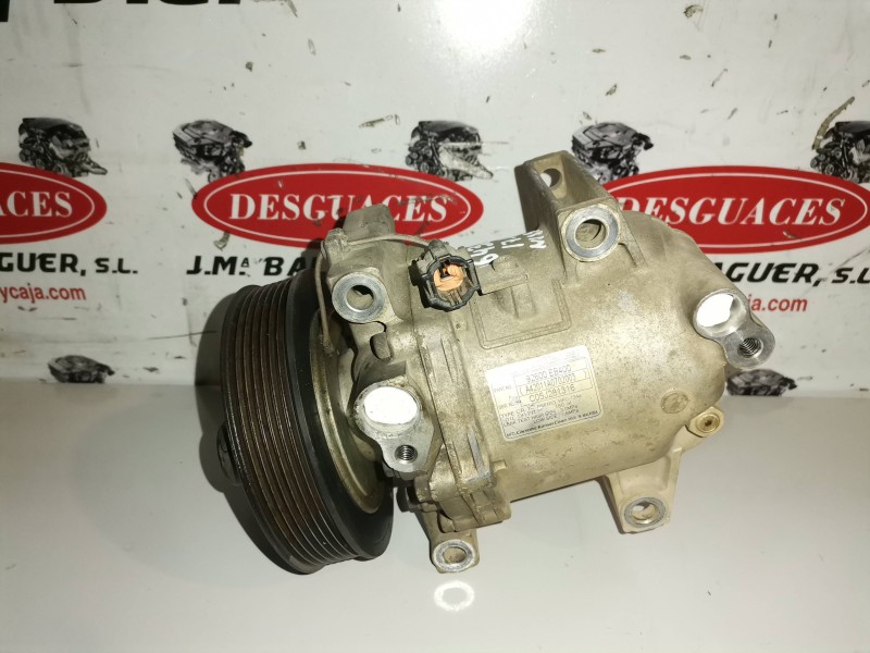 Recambio de compresor aire acondicionado para nissan navara pickup (d40m) yd25 referencia OEM IAM 92600EB400  