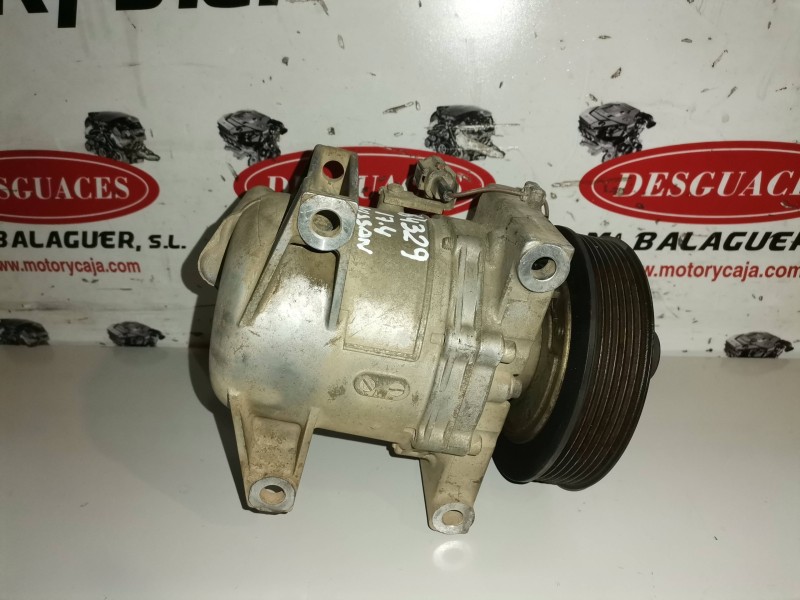 Recambio de compresor aire acondicionado para nissan navara pickup (d40m) yd25 referencia OEM IAM 92600EB400  