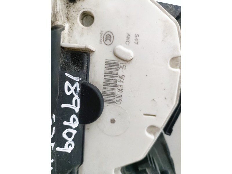 Recambio de cerradura puerta trasera izquierda para volkswagen golf vii (5g1/be1) clh referencia OEM IAM 5K4839015Q  