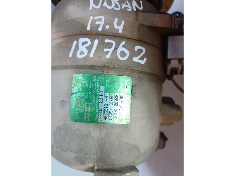 Recambio de compresor aire acondicionado para nissan terrano ii (r20) td27 referencia OEM IAM 926000F001  