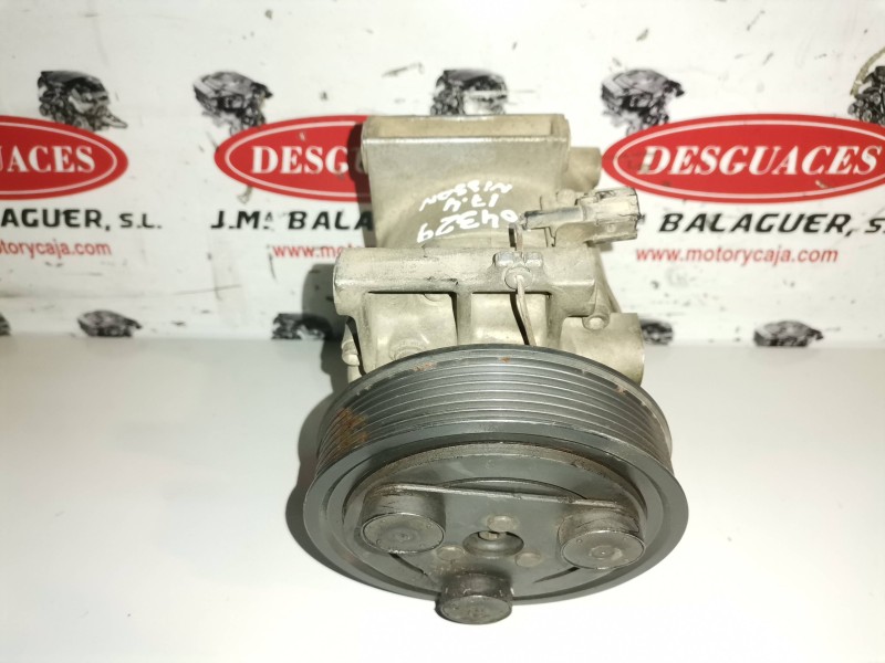 Recambio de compresor aire acondicionado para nissan navara pickup (d40m) yd25 referencia OEM IAM 92600EB400  