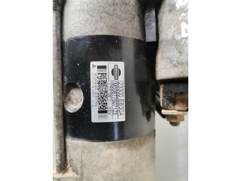 Recambio de motor arranque para nissan navara pickup (d40m) yd25ddti referencia OEM IAM 23300EB30A/M008T76071ZE  
