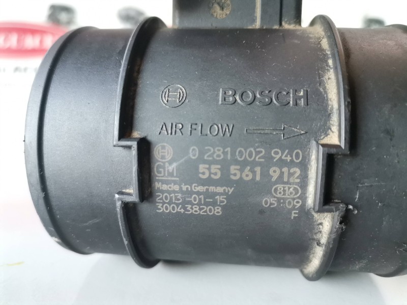 Recambio de caudalimetro para opel astra j berlina 5p a17dtc referencia OEM IAM 0281002940/55561912  